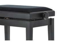 Banco de Piano Deluxe GEWA 130000 – Preto Mate Banco de Piano Deluxe GEWA 130000 – Preto Mate